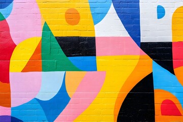 Vibrant Street Art Inspired Mural Celebrating the Dynamic and Innovative Market Landscape