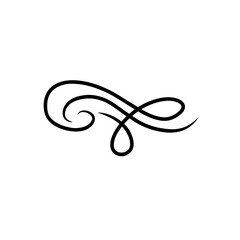 vintage swirl decoration