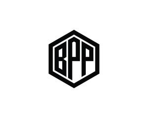 BPP logo design vector template. BPP