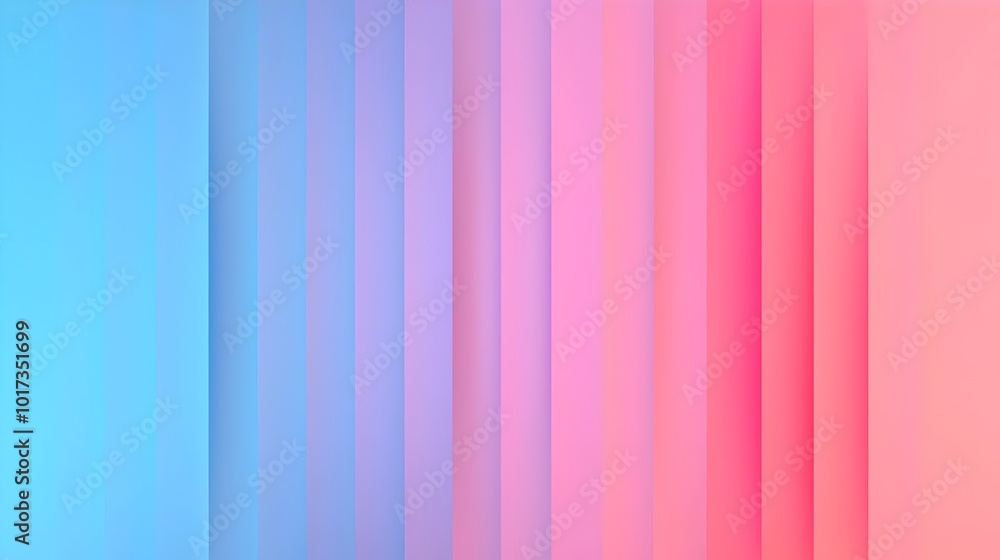 Aufkleber vibrant and captivating smooth rainbow gradient with soft textured 3d abstract digital art backgroun