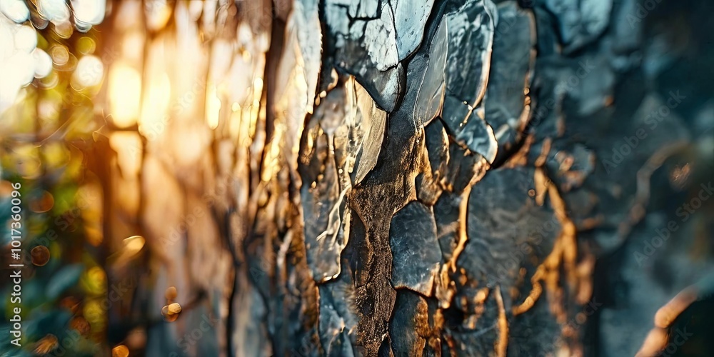 Poster the bark of a tree is rough and has a lot of cracks