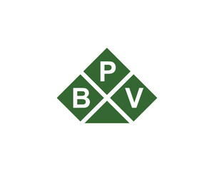 BPV Logo design vector template. BPV