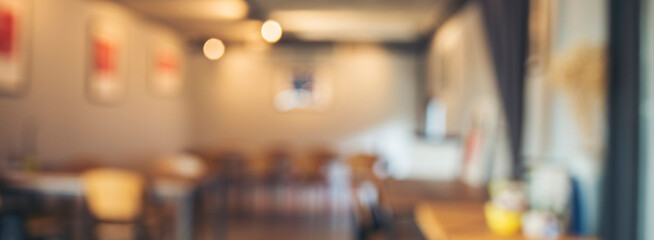 Banner Business office Blurred background meeting room light bokeh event company. Banner Blurry abstract background conference room. Blur background office modern lobby urban decor with copy space