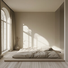 bedroom with window