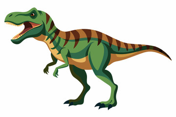 Cute Dinosaur vector art and illustration