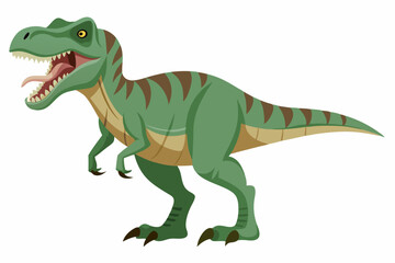 Cute Dinosaur vector art and illustration