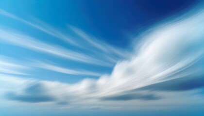 動きのある空の写真