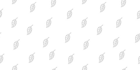 doodle leaf background. doodle leave background pattern background. Hand drawn leaf outline vector. leaves pattern wallpaper.