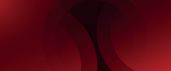 Abstract red background with circles. Applicable for gift card, Poster on wall poster template, EPS 10