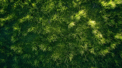 Obraz premium Lush Green Grass Texture Background - Free Stock Photo