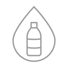 Water Bottle   Icon Design