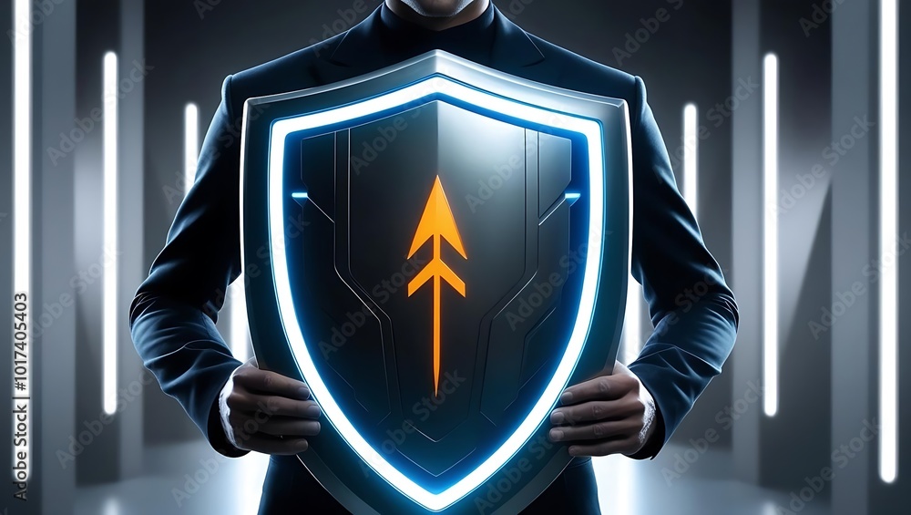 Poster safeguarding your data with robust security solutions