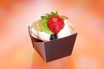 フルーツカップケーキ