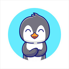 Cute Penguin Illustration Cartoon