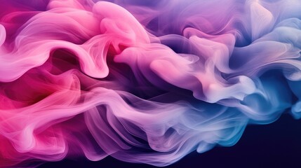 Obraz premium Colorful Swirling Smoke Abstract Background