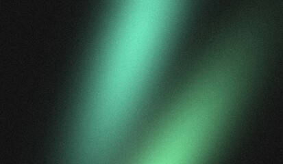 Abstract green blue soft color elegant grainy backdrop design with faded colors. Noisy gradient texture with bright, glowing, shine, Vibrant colors poster or banner