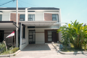 residential, exterior, house, architecture, perumahan, balcony, blue sky, front, building, business, buy, construction, contemporary, decoration, design, development, door, entrance, environment, expe