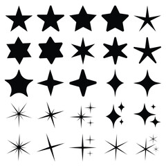 Star icon stock vector illustration