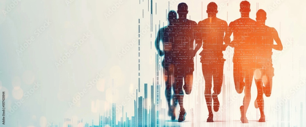 Poster the dynamics of running unleashing your potential through motion and movement analytics
