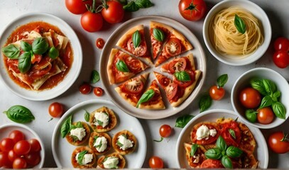 tomato and basil salad