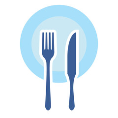 Restaurant Sign icon design illustration