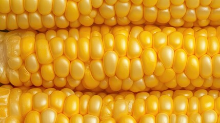 yellow corn close up for background and frame use
