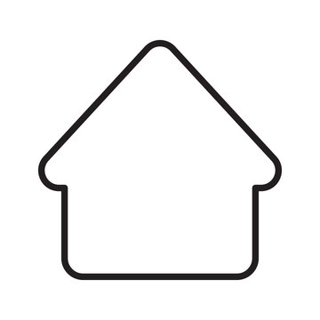 recommend clip art: Home icon on a white background. Homepage icon. House icon.