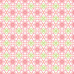 Hand-drawn circles Seamless Vector Pattern Design