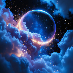 background with space