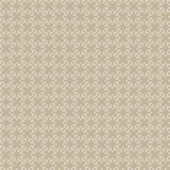 Neutral Colour Textured Fair Isle Seamless Pattern Design