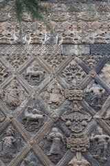 Exquisite Brick Carvings of the Tang Pagoda at Xiuding Temple