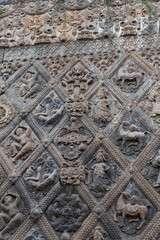 Exquisite Brick Carvings of the Tang Pagoda at Xiuding Temple
