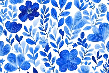 Fototapeta premium seamless floral pattern