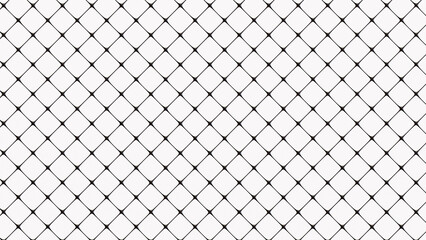 Fototapeta premium Black and White Diagonal Grid Texture – Modern Geometric Pattern
