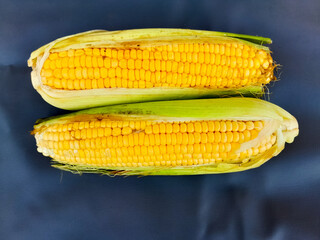 Sweet corn (Zea mays) is a variety of corn that has a higher sugar content than regular corn
