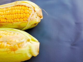 Sweet corn (Zea mays) is a variety of corn that has a higher sugar content than regular corn