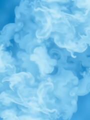 Light blue smoke transparent background realistic fog or mist texture isolated on background vector isolated smoke png Smoke Explosion Backdrop