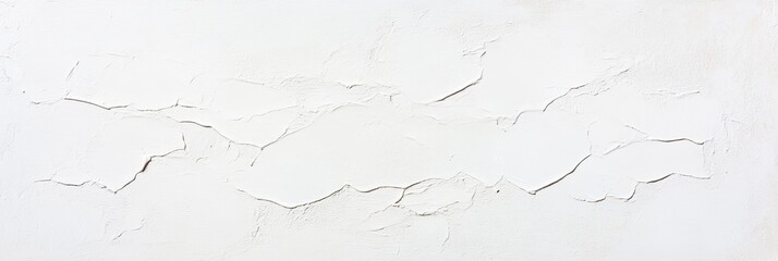 Obraz premium Cracked Wall Texture: A detailed close-up shot revealing a network of fine cracks across a textured off-white wall surface. Ideal for backgrounds or design elements conveying themes of age.