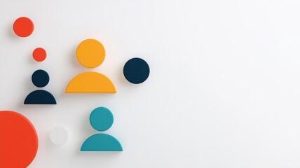 Audience segmentation dashboard, displaying niche groups with tailored marketing messages for each customer category