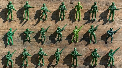 “Battle-Ready: The Green Army Advances”
