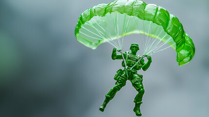 “Green Soldier’s Aerial Drop”