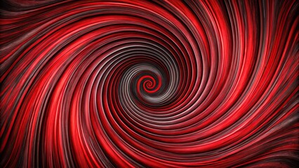Abstract red and black spiral background