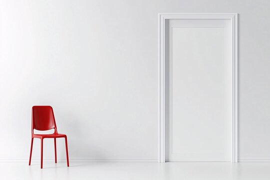 A stark poster design highlights incompetence with a vacant text area against a crisp white backdrop.