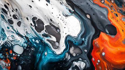 Textured surface of an acrylic pour painting, featuring colorful layers and fluid patterns. acrylic pour painting textures offer a vibrant and artistic backdrop,. Acrylic Pour. Illustration