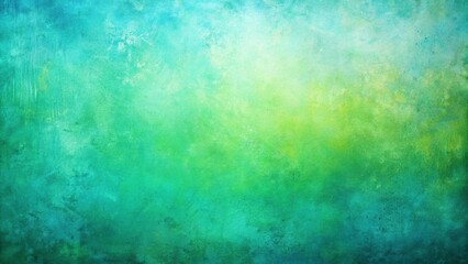 Obraz premium Abstract lime green teal light blue textured background