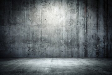 Abstract grungy concrete surface with high contrast silhouette