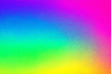 Obraz premium brightly colored background of a rainbow - colored sky with a single plane