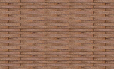 細長い茶色の板材が横向きに並ぶパターンのテクスチャー
