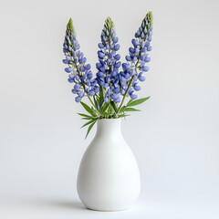 bouquet of snowdrops in a vase