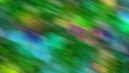 Colorful abstract background with bokeh and vibrant patterns in motion featuring bright blues, greens, and yellows